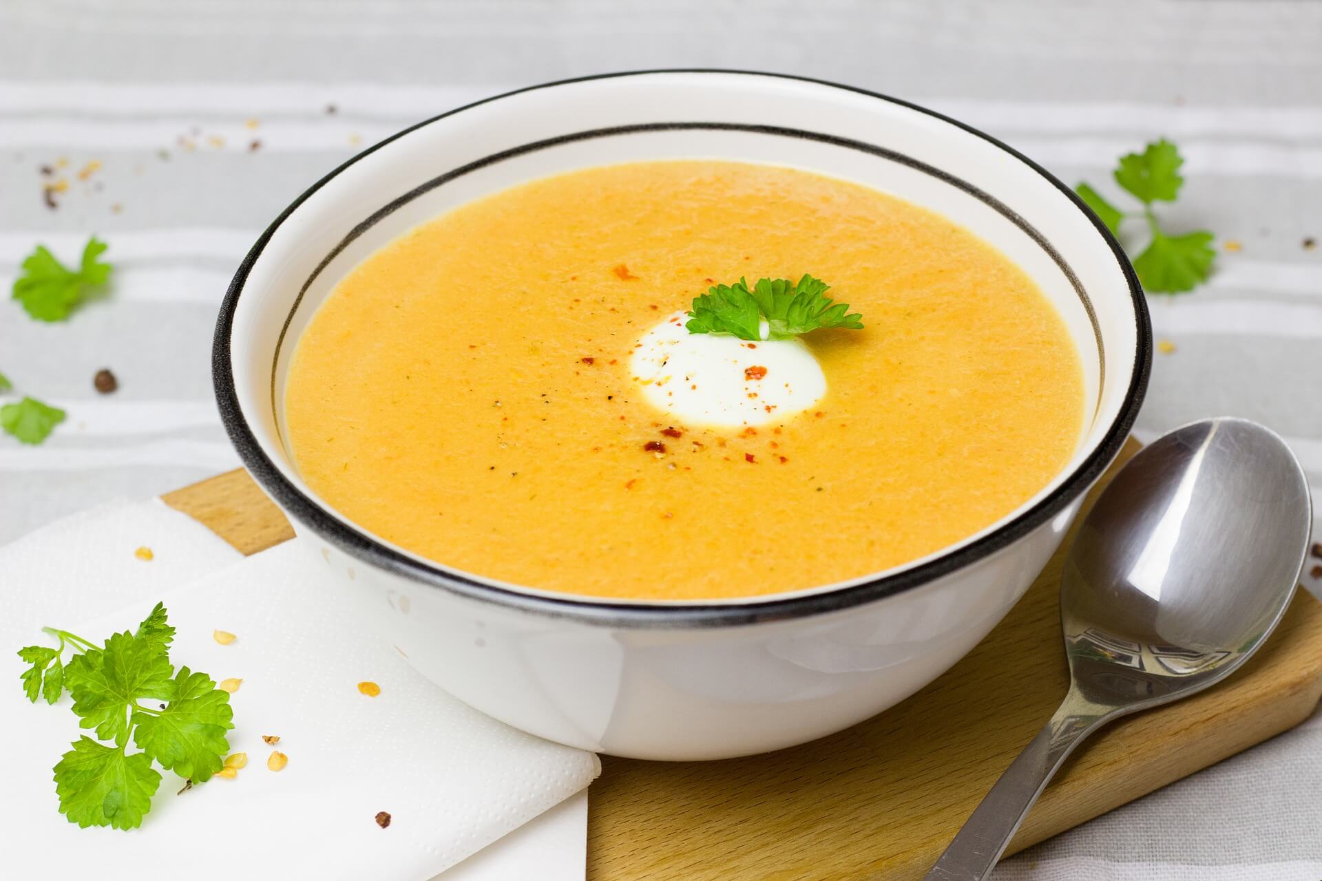 Karotten-Ingwer-Suppe - Gesunde Rezepte für die kalte Jahreszeit